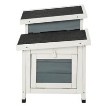Sorrel Fir Wood Rabbit Hutch & Chicken Coop